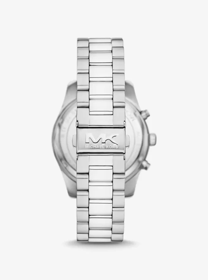 Oversized Lexington Silver-Tone Watch Oversized Lexington Silver-Tone Watch