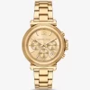 Oversized Maren Gold-Tone Watch Oversized Maren Gold-Tone Watch