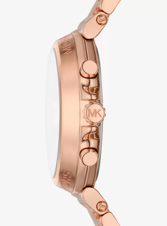 Oversized Maren Rose Gold-Tone Watch Oversized Maren Rose Gold-Tone Watch