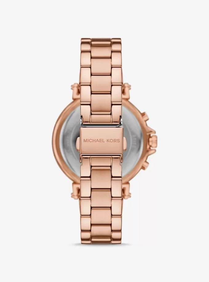 Oversized Maren Rose Gold-Tone Watch Oversized Maren Rose Gold-Tone Watch