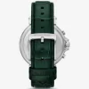 Oversized Maren Silver-Tone and Crocodile Embossed Leather Watch Oversized Maren Silver-Tone and Crocodile Embossed Leather Watch