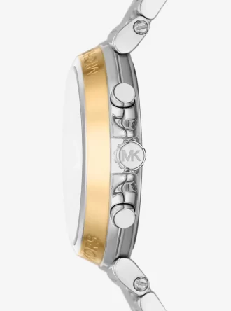 Oversized Maren Silver-Tone Watch Oversized Maren Silver-Tone Watch