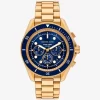 Oversized Maritime Gold-Tone Watch Oversized Maritime Gold-Tone Watch
