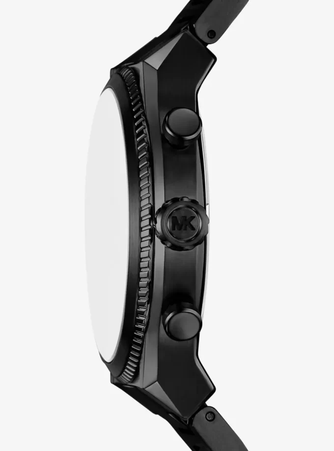 Oversized Panorama Black-Tone Watch Oversized Panorama Black-Tone Watch