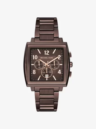 Oversized Rhys Brown-Tone Watch