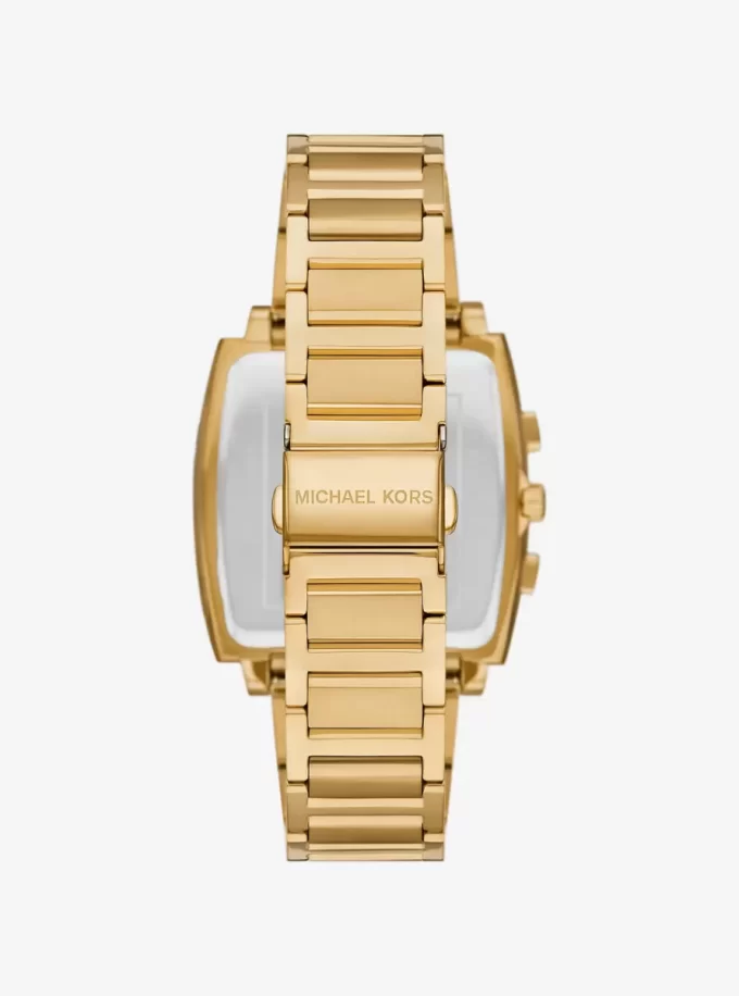 Oversized Rhys Gold-Tone Watch