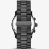 Oversized Runway Black-Tone Watch