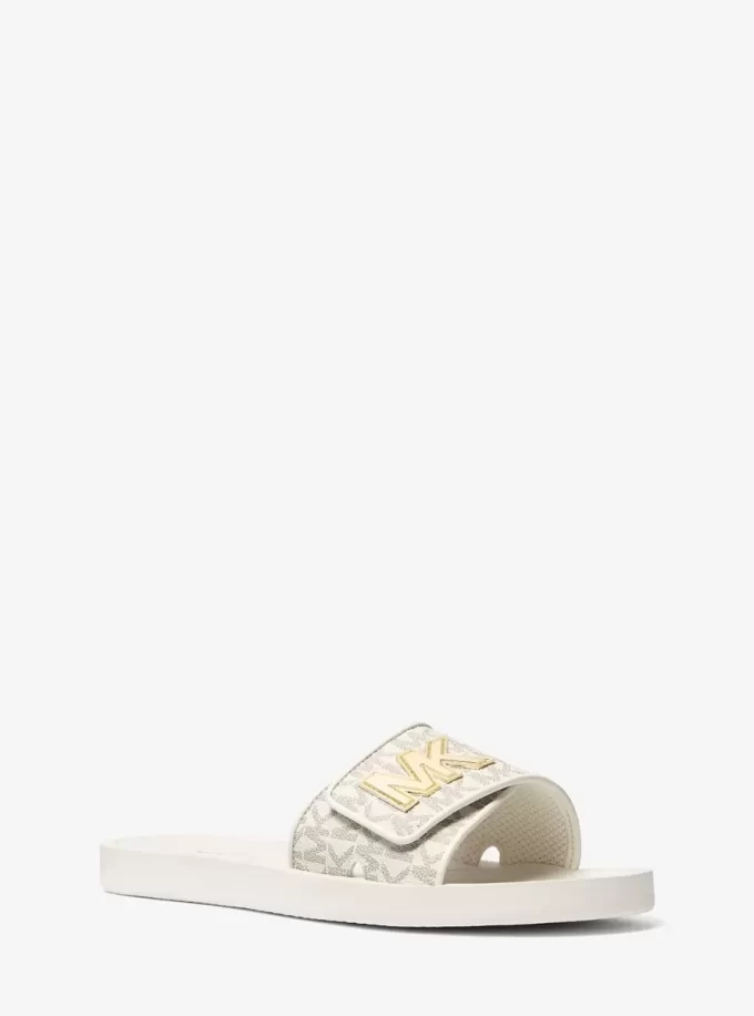 Palmer Signature Logo Slide Sandal