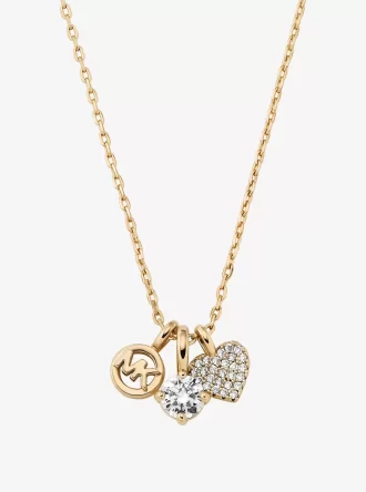 Pavé Charm Necklace