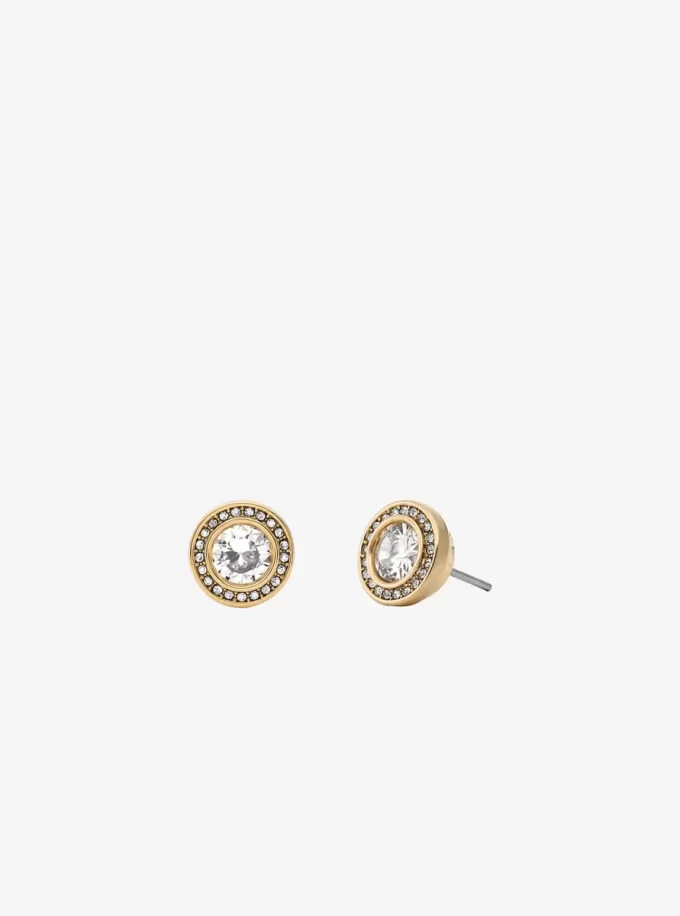 Pavé Halo Stud Earrings Pavé Halo Stud Earrings