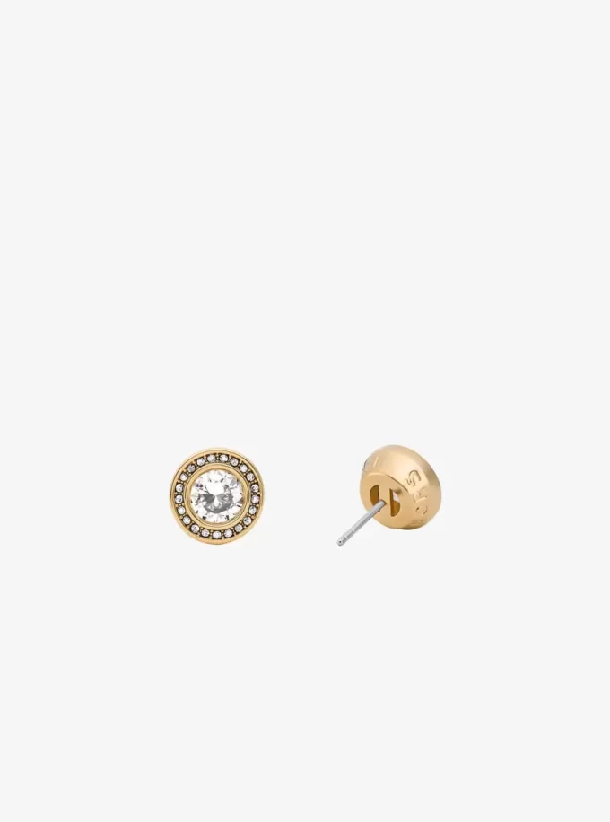 Pavé Halo Stud Earrings Pavé Halo Stud Earrings