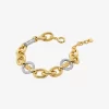 Pavé Logo Charm Chain-Link Bracelet Pavé Logo Charm Chain-Link Bracelet