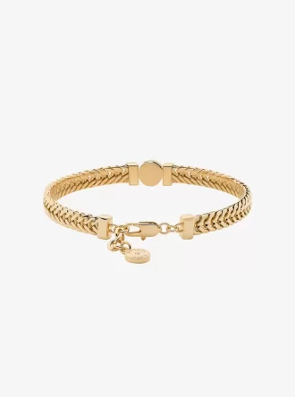 Pavé Logo Foxtail Chain Bracelet