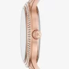 Pavé Rose Gold-Tone Watch Pavé Rose Gold-Tone Watch