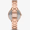 Pavé Rose Gold-Tone Watch Pavé Rose Gold-Tone Watch