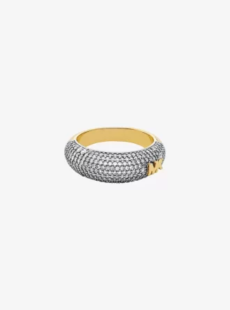 Pavé Two-Tone Dome Ring Pavé Two-Tone Dome Ring