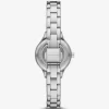 Petite Aspyn Pavé Silver-Tone Watch