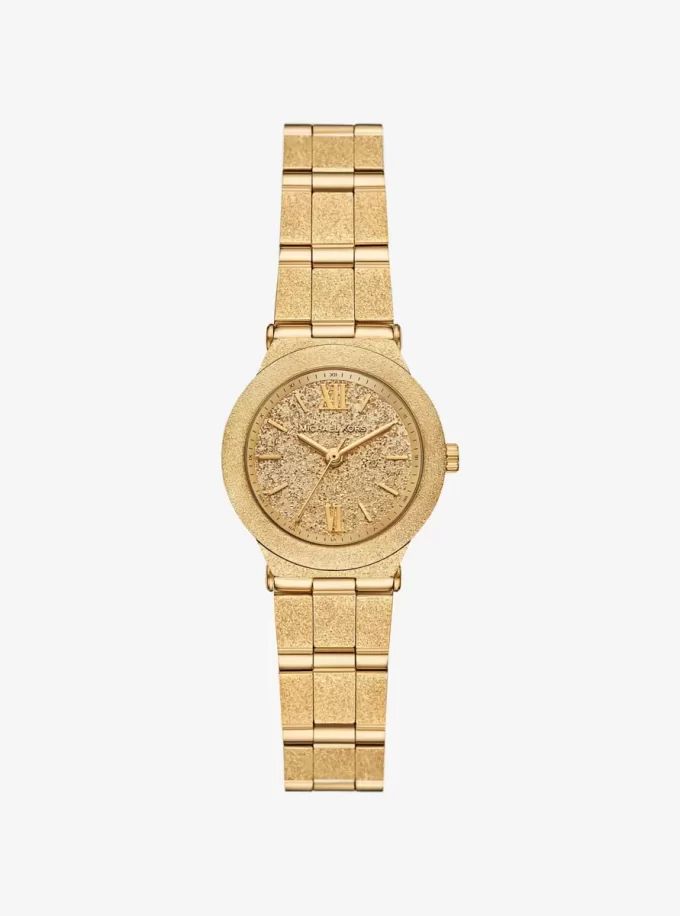 Petite Billie Frosted Gold-Tone Watch