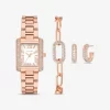 Petite Emery Rose Gold-Tone Watch and Jewelry Gift Set