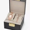 Petite Emery Rose Gold-Tone Watch and Jewelry Gift Set