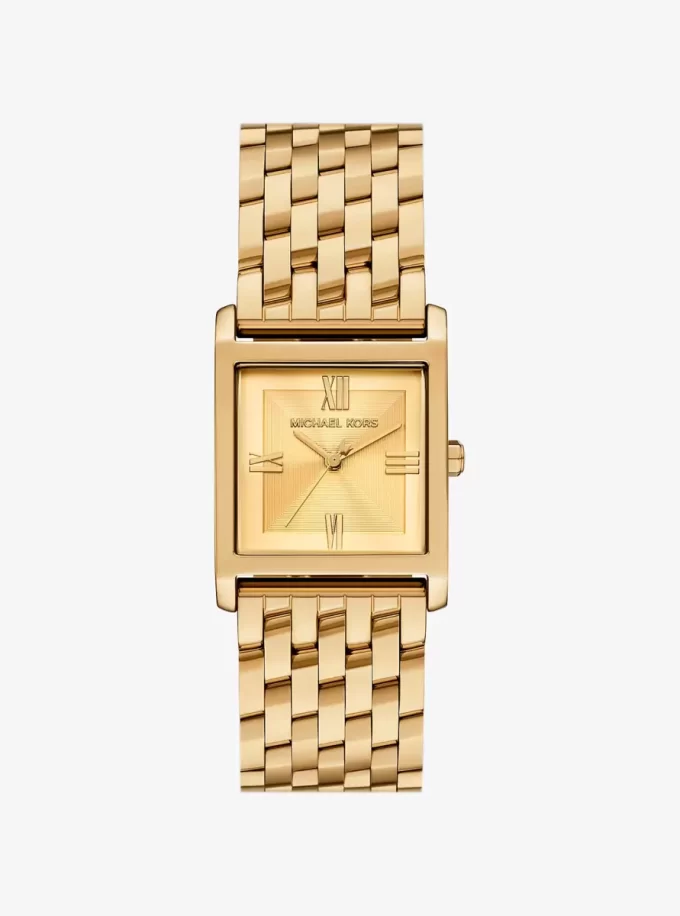 Petite Georgie Gold-Tone Watch
