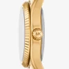 Petite Lexington Pavé Gold-Tone Watch