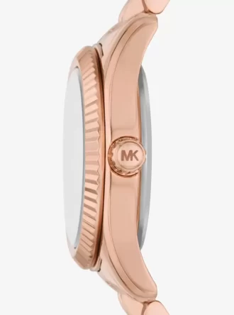 Petite Lexington Pavé Rose Gold-Tone Watch