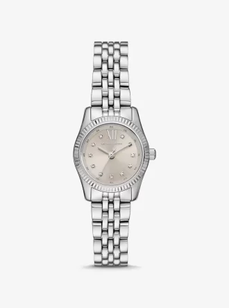 Petite Lexington Pavé Silver-Tone Watch Petite Lexington Pavé Silver-Tone Watch