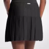 Pleated Cotton Blend Mini Skirt Pleated Cotton Blend Mini Skirt