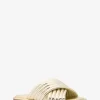 Portia Metallic Slide Sandal Portia Metallic Slide Sandal