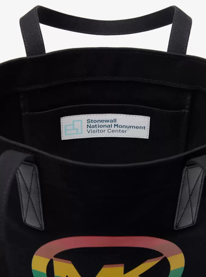 PRIDE Rainbow Logo Cotton Tote Bag PRIDE Rainbow Logo Cotton Tote Bag