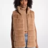 Quilted Faux Fur Vest Quilted Faux Fur Vest