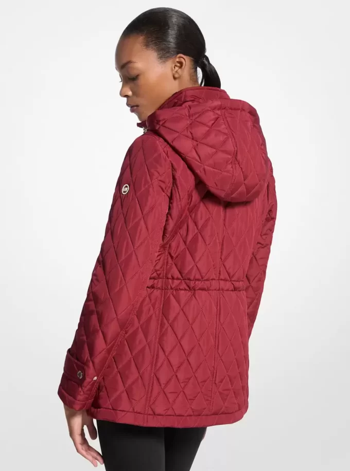 Quilted Hooded Jacket Quilted Hooded Jacket