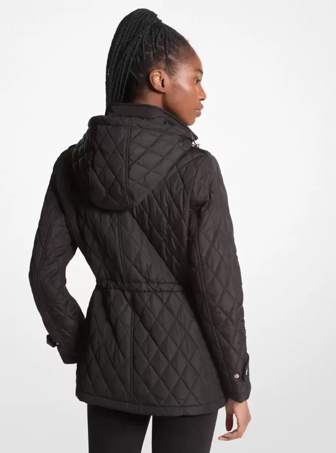 Quilted Hooded Jacket Quilted Hooded Jacket