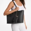 Quinn Large Pebbled Leather Tote Bag Quinn Large Pebbled Leather Tote Bag