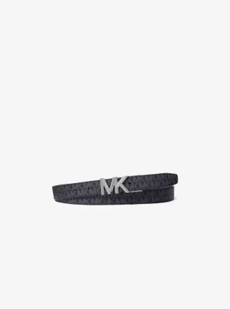 Reversible Signature Logo and Leather Belt Reversible Signature Logo and Leather Belt