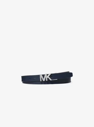 Reversible Signature Logo and Leather Belt Reversible Signature Logo and Leather Belt
