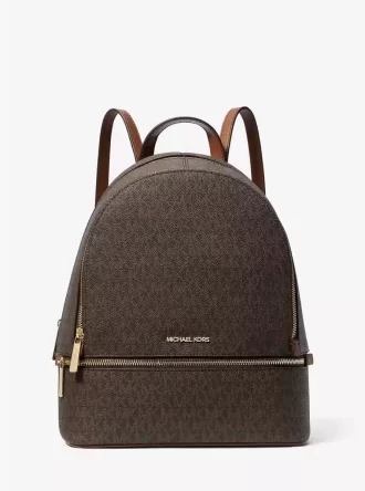 Rhea Medium Signature Logo Backpack Rhea Medium Signature Logo Backpack