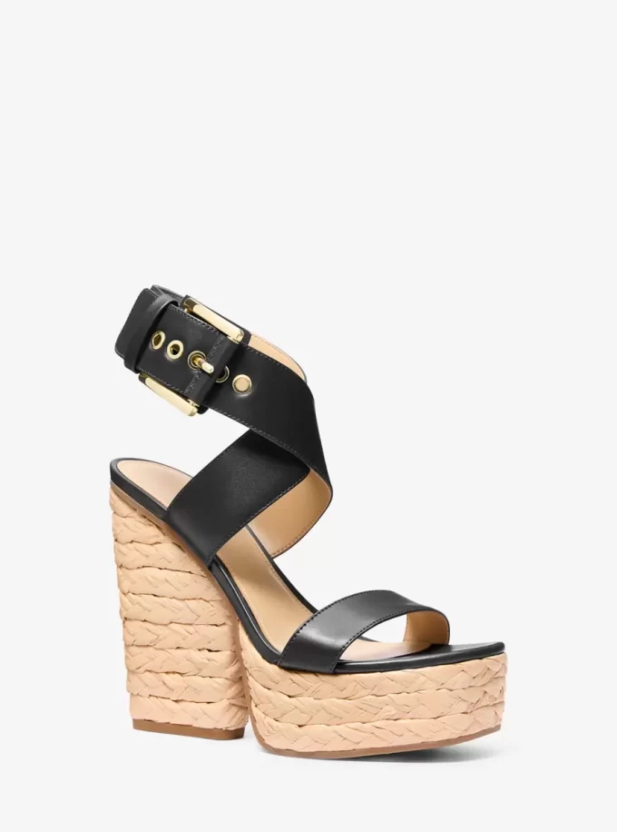 Rhoda Leather Platform Sandal Rhoda Leather Platform Sandal
