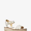Richie Signature Logo Platform Espadrille Sandal