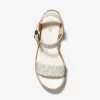 Richie Signature Logo Platform Espadrille Sandal