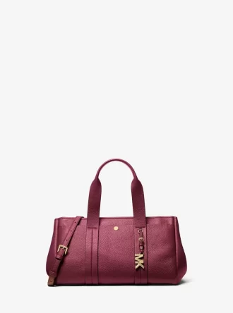 Romee Small Pebbled Leather Satchel