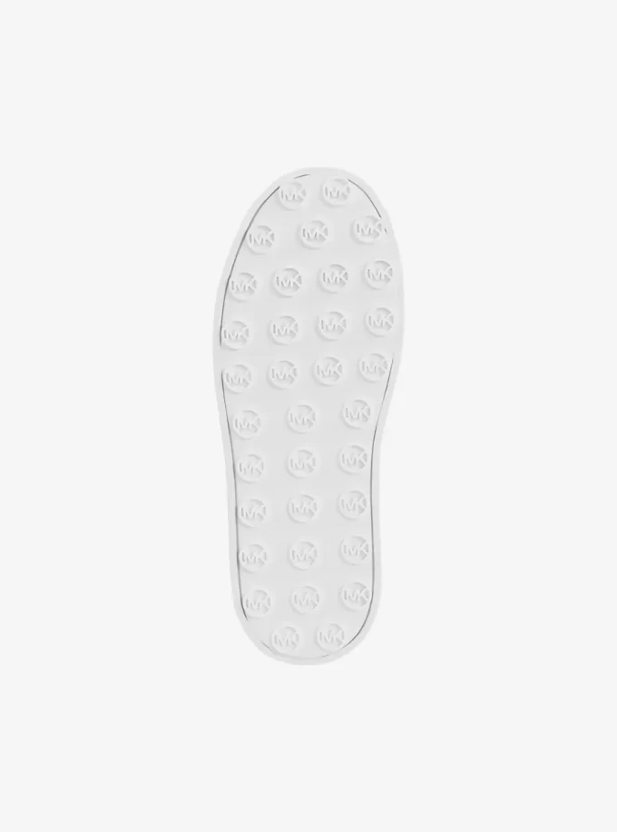 Romey Signature Logo Stripe Platform Sneaker