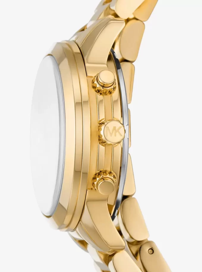 Runway 18K Gold-Plated Stainless Steel Triple Wrap Watch Runway 18K Gold-Plated Stainless Steel Triple Wrap Watch