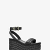 Sandra Straw Platform Sandal Sandra Straw Platform Sandal
