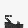 Sandra Straw Platform Sandal Sandra Straw Platform Sandal
