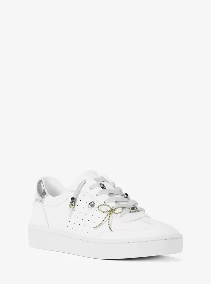Scotty Embellished Leather Sneaker Scotty Embellished Leather Sneaker