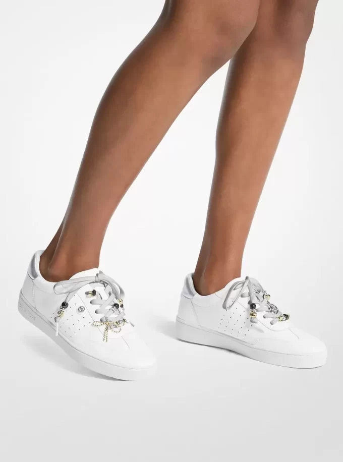 Scotty Embellished Leather Sneaker Scotty Embellished Leather Sneaker