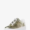 Scotty Embellished Metallic Leather Sneaker