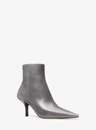 Selina Burnished Leather Ankle Boot Selina Burnished Leather Ankle Boot